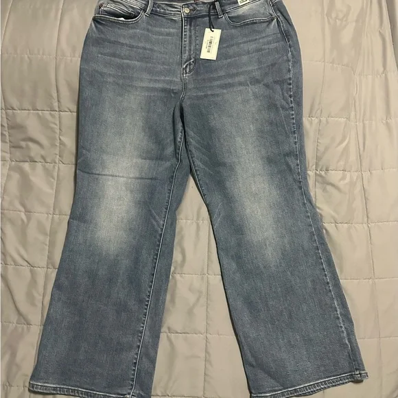 Judy Blue high waist wide leg jeans - Picture 1 of 9